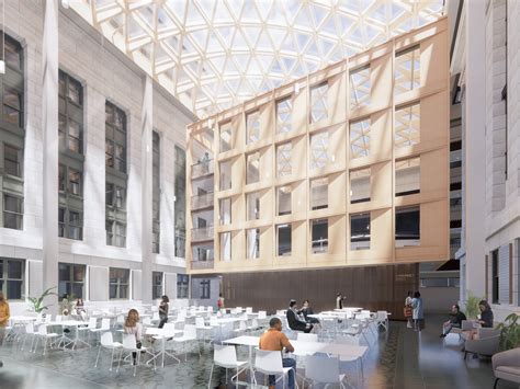 Harvard Klaslokaal The Harvard School Of Public Health, Boston — The