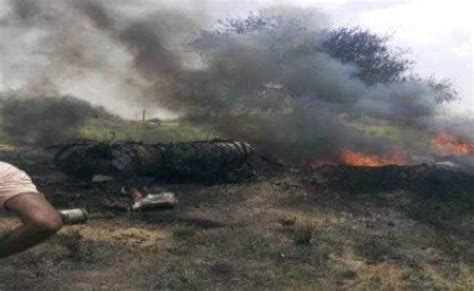 Indian Air Force Mig 23 Cresh Near Jodhpur - भारतीय वायुसेना का ट्रेनर ...