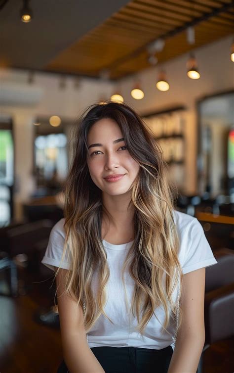 Shoulder Length Hair No Bangs No Layers