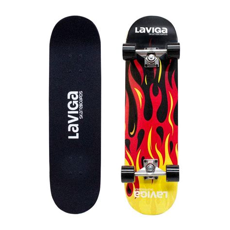 Youth Skateboard Deck Fire Design Fame Skateboard Scooter 78 Cm | SHEIN USA