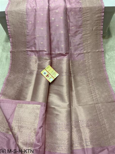 Pure Elegant Handwoven Katan Cutwork Banarasi Saree – Metro Silk House