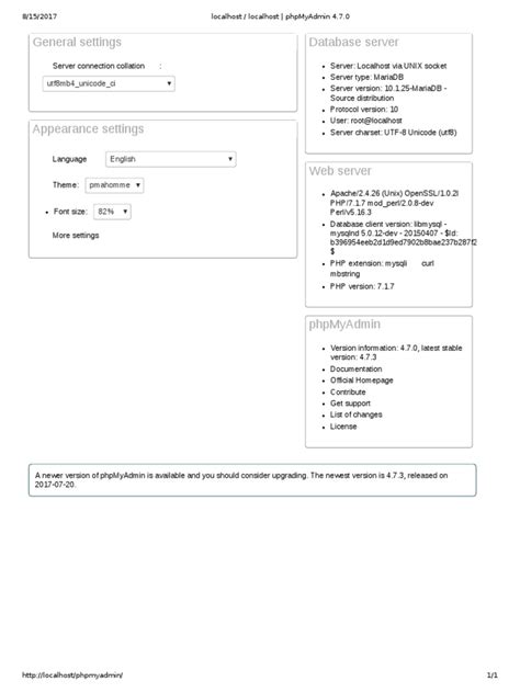 Image result for Localhost 81 phpMyAdmin