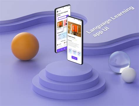 Language Learning Website UI 的图像结果