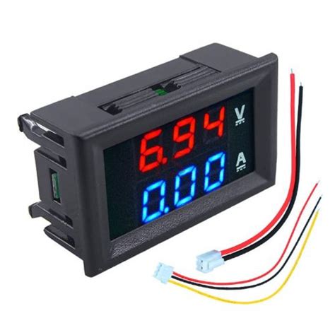 Digital panel mount Voltmeter Ammeter DC 100V 10A Meter-Tester-Display