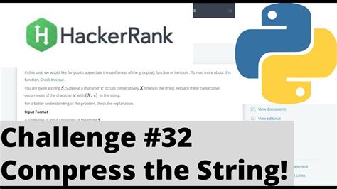 Image result for HackerRank Compress the String