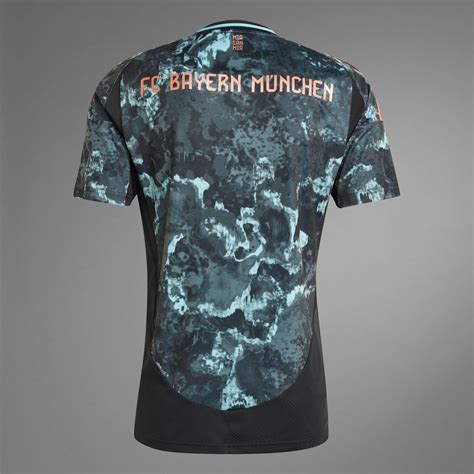 adidas FC Bayern 24/25 Away Jersey - Black | adidas India