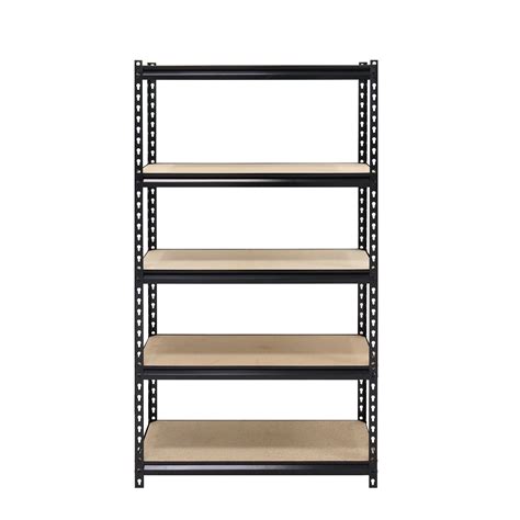 Buy Muscle Rack 30 in. W x 60 in. H x 12 in. D 5-Tier Steel Shelving ...
