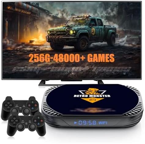 Retro Game Console with Built in Games, 4K UHD Video Game Console for ...