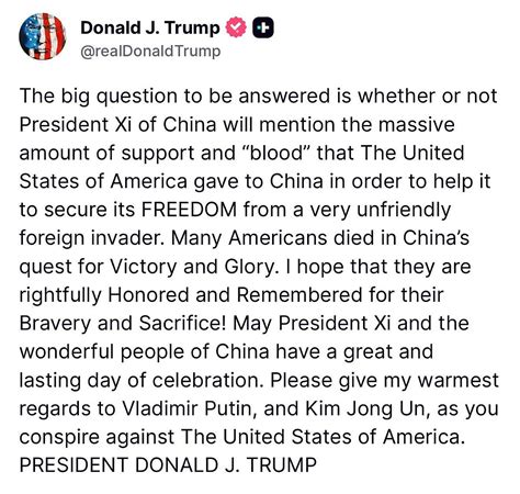 Donald Trump Calls Xi Jinping 'Very Good' Personally But Criticises ...