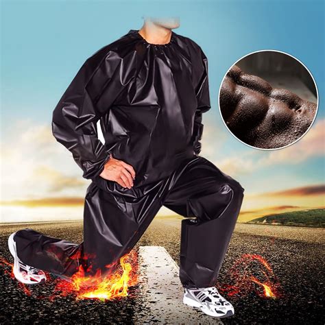 Fitness Sweat Sauna Suit Weight Loss Full Body Sweat Sauna Suit ...