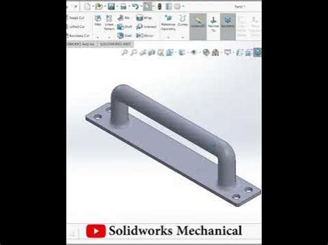 Image result for Solid Work Handle Wave Design