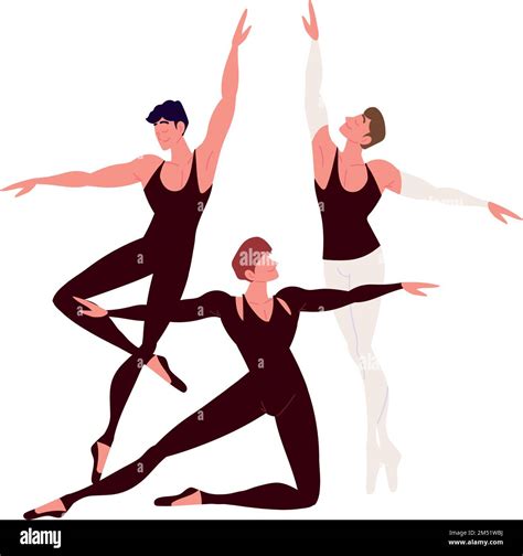 men ballet dancers Stock Vector Image & Art - Alamy
