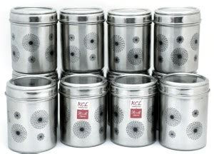 KCL Steel Tea Coffee & Sugar Container - 750 ml Price in India - Buy ...