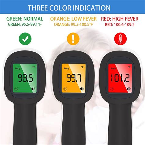 DR VAKU ® Infrared Digital Temperature Gun, Resolution Infrared Thermo ...