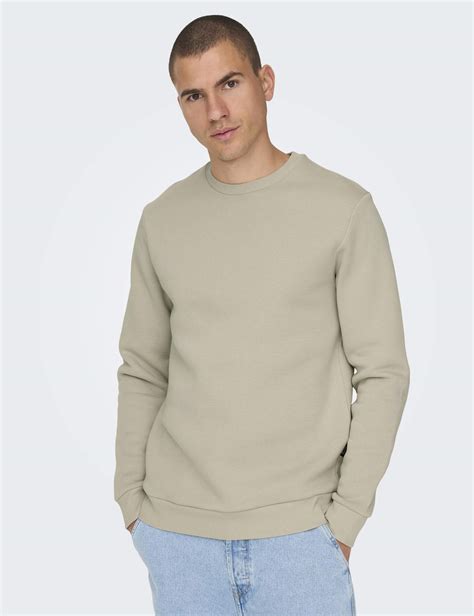 Men’s Crew Neck Sweatshirts & Hoodies at M&S
