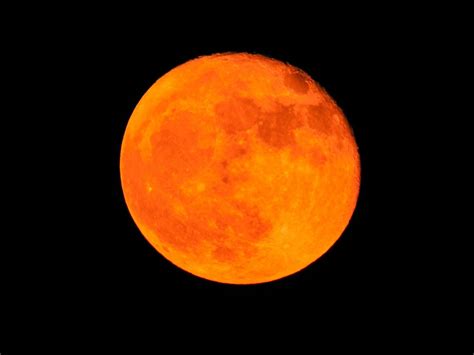 Sudip Das on Twitter | Orange aesthetic, Orange moon, Orange wallpaper