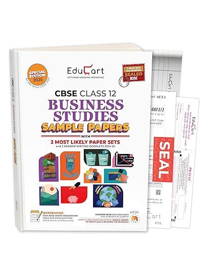 Educart CBSE Business Studies Class 12 Sample Papers 2024-25 (On Lates ...
