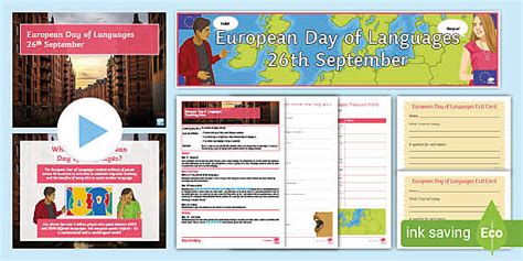European Day of Languages French Activity Pack