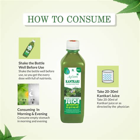 Jeevan Ras Axiom Kantkari Juice 500 ml Pack of 2 | Treats respiratory ...