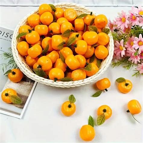 Babymoon Plastic Artificial Oranges | Decorative Add-ons | Photography ...