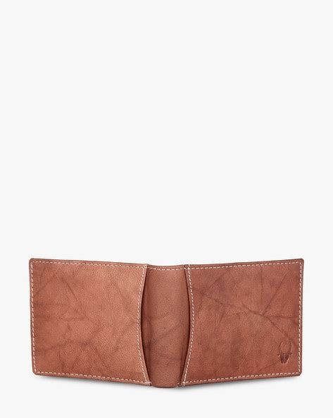Buy Brown WILDHORN Textured Bi-Fold Wallet | AJIO