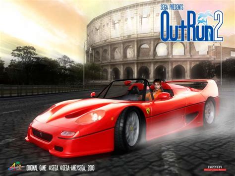 OutRun 2 (2003) promotional art - MobyGames