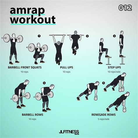 Juan Lugo on Instagram: "AMRAP Workout 012: ⁣ ⁣ Workout Instructions ...