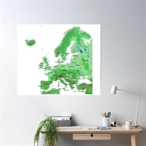 Detailed Map of Europe 的图像结果