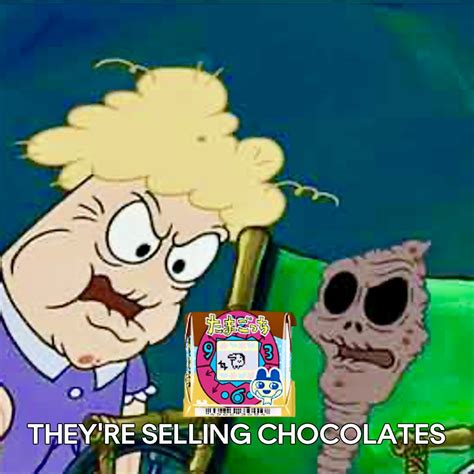 Spongebob Old Lady Chocolate Meme