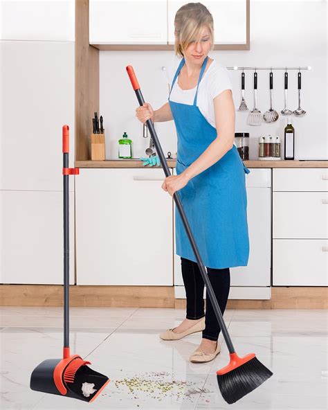 YANXUS Broom with Dustpan Combo Set, Broom and Dustpan Set India | Ubuy