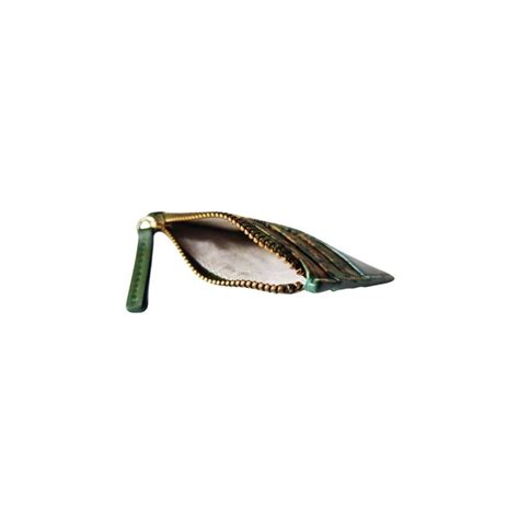 Compact Green Camouflage Vegan Leather Cardholder