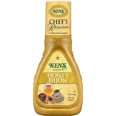 Ken's Steak House Chef's Reserve Honey Dijon Dressing - 9 oz - Walmart.com