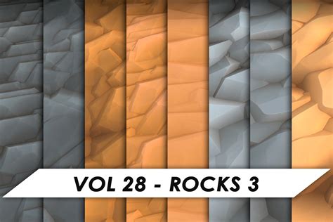 Stylized Textures - Vol 28 - Rocks 3 | 2D Textures & Materials | Unity ...
