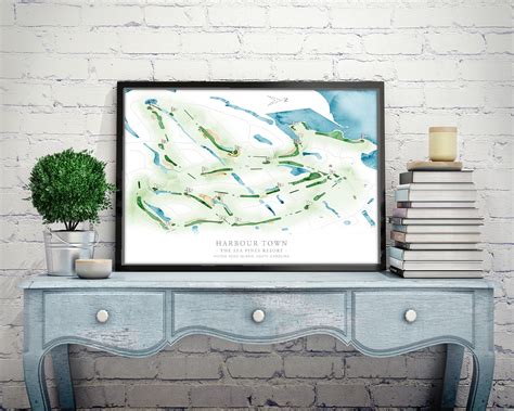 Harbour Town Golf Course Map Harbour Town Golf Links | The Sea Pines