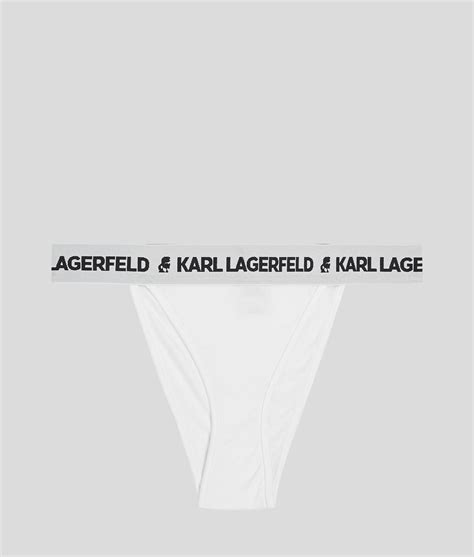 LOGO BRAZILIAN BRIEFS | White | Women | KARL LAGERFELD