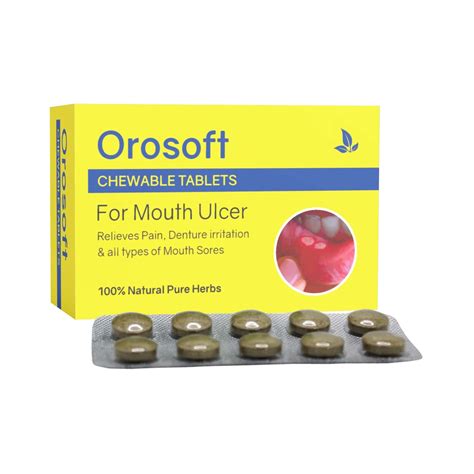Buy OROSOFT MOUTH ULCER GEL (10 GM - PACK OF 6)|ORAL HEALTH CARE|HELPS TO REDUCE MOUTH ULCERS ...