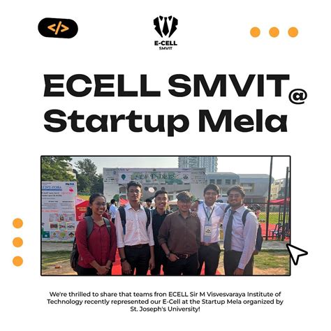 E-CELL SMVIT - Ignite Your Entrepreneurial Spirit