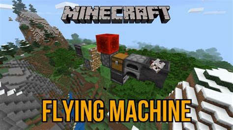 Image result for MA Part Flying Machine Minecraft