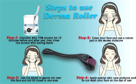Kostech Derma Roller | 540 Micro Titanium Alloy Needles For Hair Growth ...
