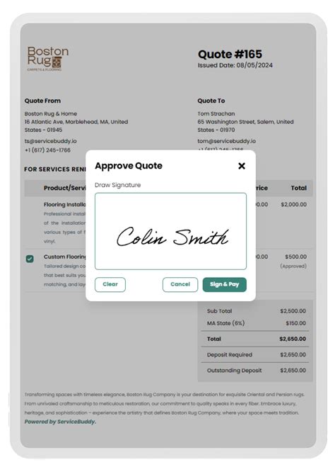 Service Buddy | Carpet & Flooring Software for Retailers & Installers