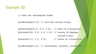 Image result for OpenGL Sample Code