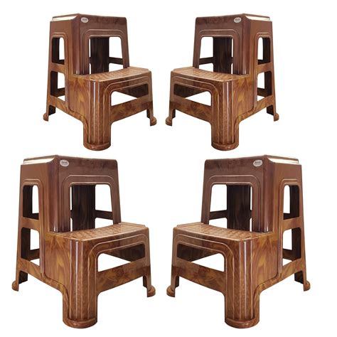 OAKNEST Supreme 2-Step HeavyDuty Plastic Multi Purpose Stool for Home ...