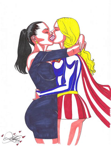 Lena Luthor x Supergirl by Kaywest on DeviantArt