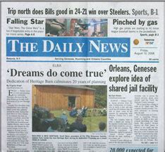 Batavia Daily News. The Batavia Daily News is in the Buffalo, NY DMA ...
