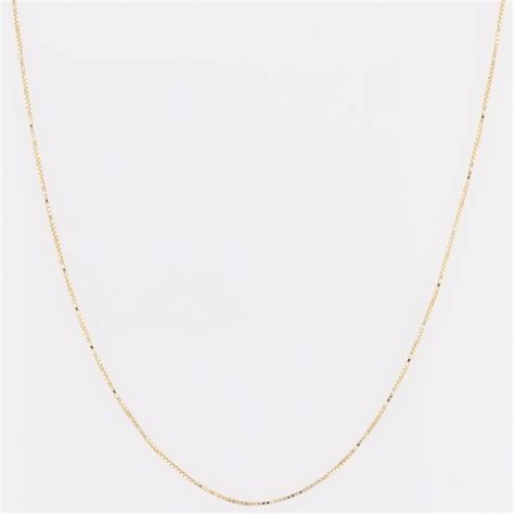 .5mm Venetian Link Chain 24" Necklace 14k Yellow Gold Italy 1.39 Grams