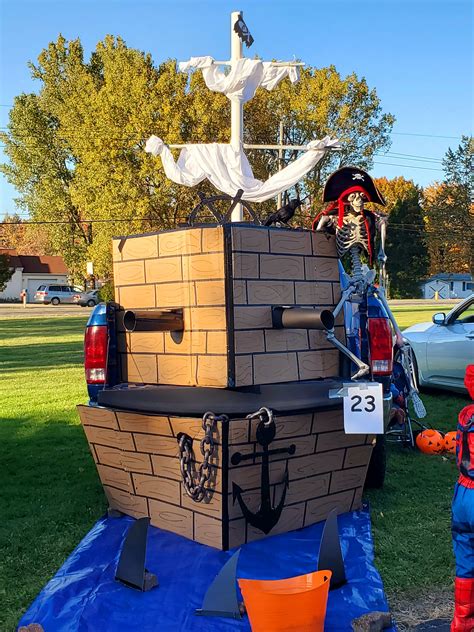 Pirate ship trunk or treat – Artofit