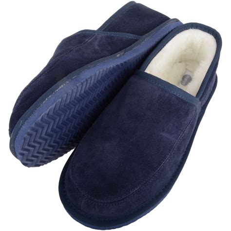 Men’s Wool Slipper – Suede – Charlie – Snugrugs