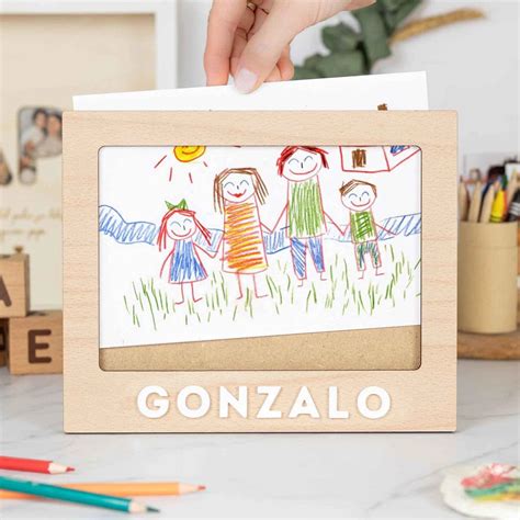 Kid's Drawings Frame – Save and Display – Kids Clap.in