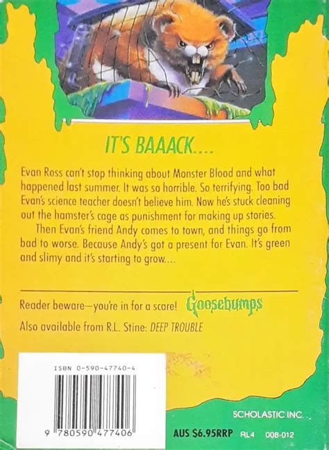 Goosebumps #18 : Monster Blood II (P) – Books and You