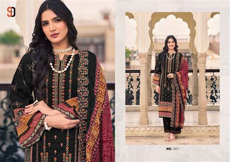 Shraddha Bin Saeed Lawn Collection Vol 13 Cotton Pakistani Suit